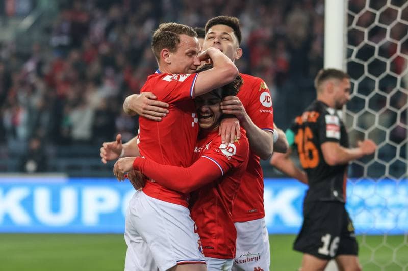 Football. Betclic I Liga. Wisla Krakow - Chrobry Glogow. 08.05.2026