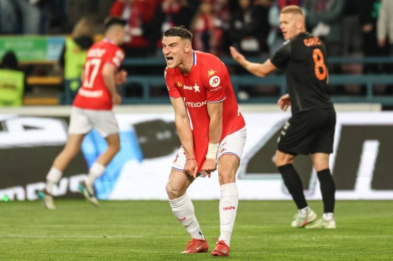 Football. Betclic I Liga. Wisla Krakow - Chrobry Glogow. 08.05.2026