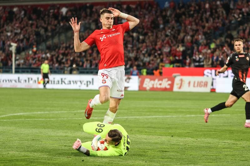 Football. Betclic I Liga. Wisla Krakow - Chrobry Glogow. 08.05.2026