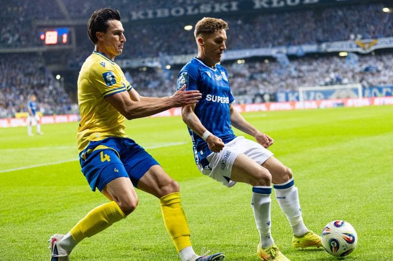Football. PKO BP Ekstraklasa. Lech Poznan - Arka Gdynia. 08.05.2026