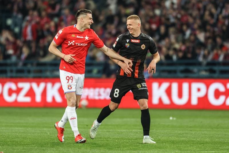 Football. Betclic I Liga. Wisla Krakow - Chrobry Glogow. 08.05.2026
