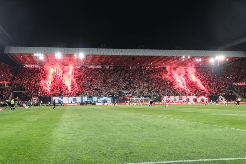 Football. Betclic I Liga. Wisla Krakow - Chrobry Glogow. 08.05.2026