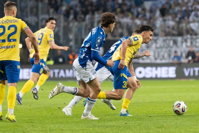 Football. PKO BP Ekstraklasa. Lech Poznan - Arka Gdynia. 08.05.2026