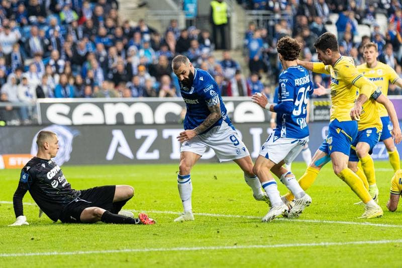 Football. PKO BP Ekstraklasa. Lech Poznan - Arka Gdynia. 08.05.2026