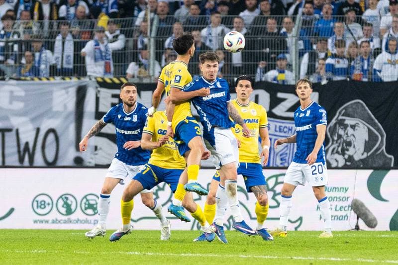 Football. PKO BP Ekstraklasa. Lech Poznan - Arka Gdynia. 08.05.2026
