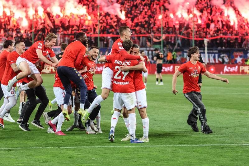 Football. Betclic I Liga. Wisla Krakow - Chrobry Glogow. 08.05.2026