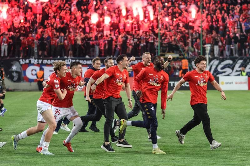 Football. Betclic I Liga. Wisla Krakow - Chrobry Glogow. 08.05.2026