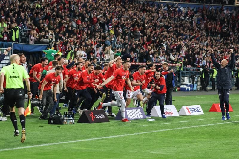 Football. Betclic I Liga. Wisla Krakow - Chrobry Glogow. 08.05.2026