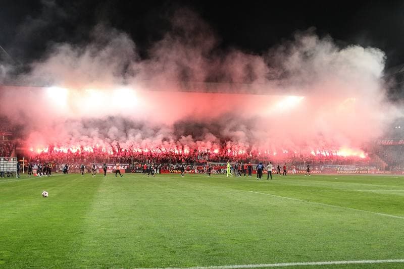 Football. Betclic I Liga. Wisla Krakow - Chrobry Glogow. 08.05.2026