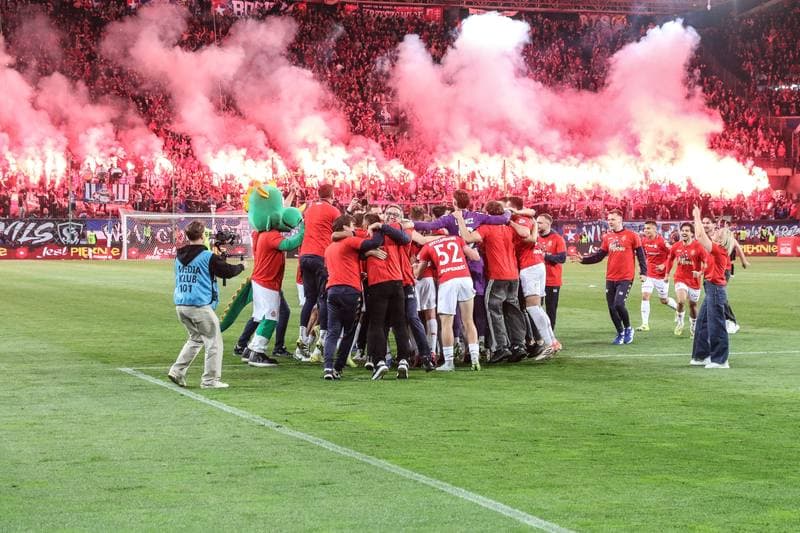 Football. Betclic I Liga. Wisla Krakow - Chrobry Glogow. 08.05.2026