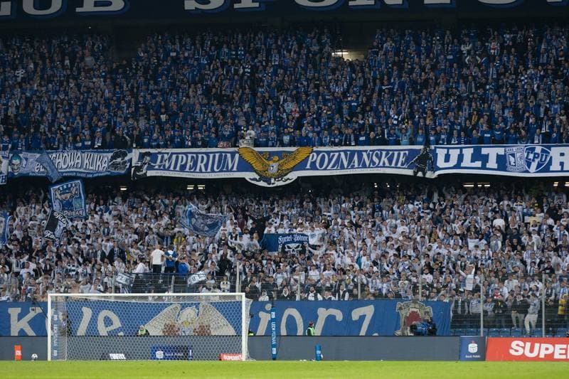 Football. PKO BP Ekstraklasa. Lech Poznan - Arka Gdynia. 08.05.2026