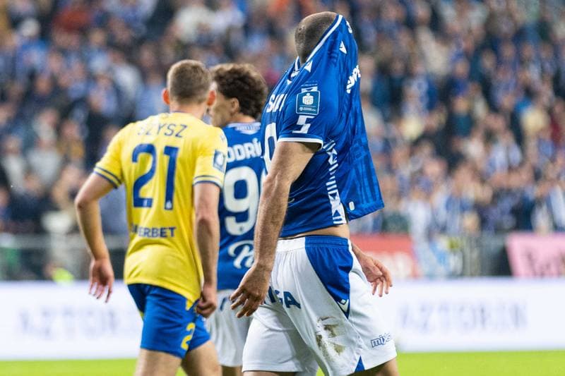 Football. PKO BP Ekstraklasa. Lech Poznan - Arka Gdynia. 08.05.2026