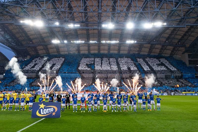Football. PKO BP Ekstraklasa. Lech Poznan - Arka Gdynia. 08.05.2026