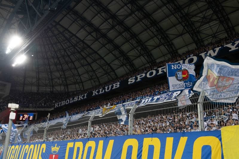 Football. PKO BP Ekstraklasa. Lech Poznan - Arka Gdynia. 08.05.2026