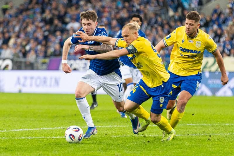 Football. PKO BP Ekstraklasa. Lech Poznan - Arka Gdynia. 08.05.2026