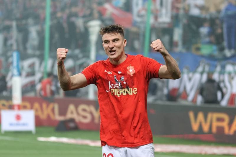 Football. Betclic I Liga. Wisla Krakow - Chrobry Glogow. 08.05.2026