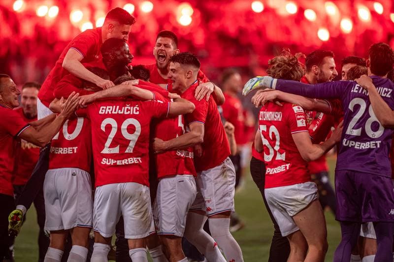 Football. Betclic 1 Liga. Wisla Krakow - Chrobry Glogow. 08.05.2026