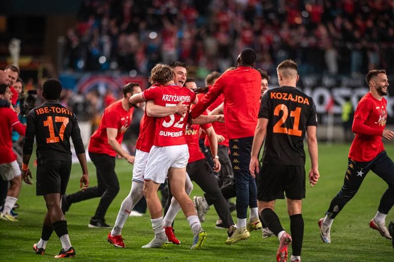 Football. Betclic 1 Liga. Wisla Krakow - Chrobry Glogow. 08.05.2026