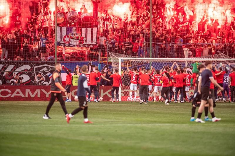 Football. Betclic 1 Liga. Wisla Krakow - Chrobry Glogow. 08.05.2026