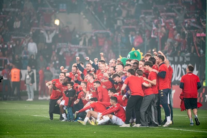 Football. Betclic 1 Liga. Wisla Krakow - Chrobry Glogow. 08.05.2026