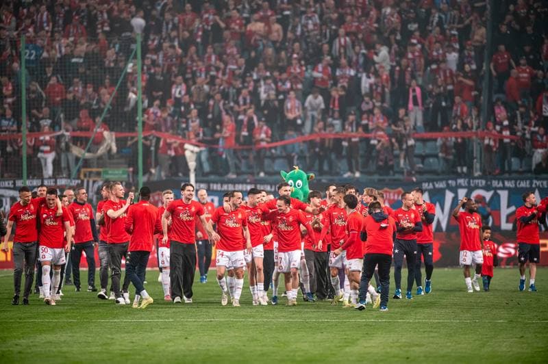 Football. Betclic 1 Liga. Wisla Krakow - Chrobry Glogow. 08.05.2026