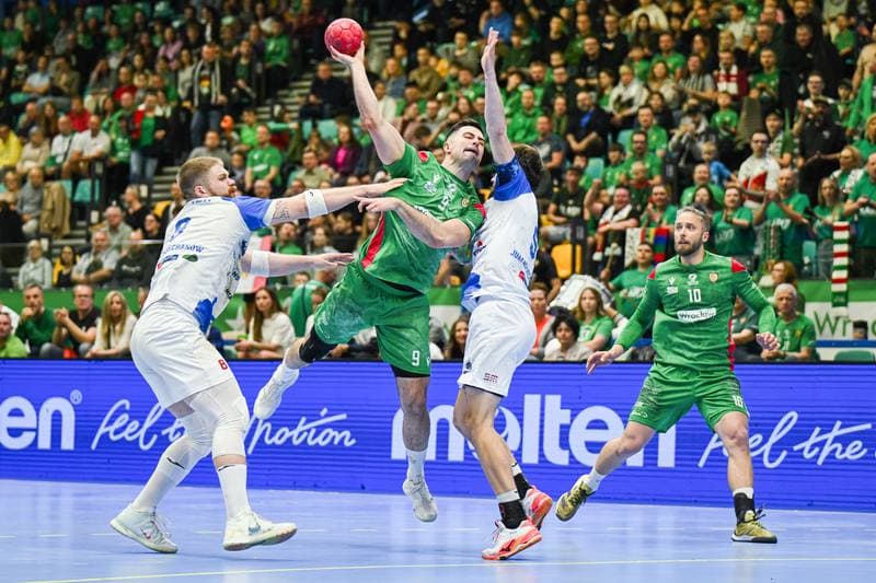 Handball. Liga Centralna. Slask Wroclaw - Jurand Ciechanow. 09.05.2026
