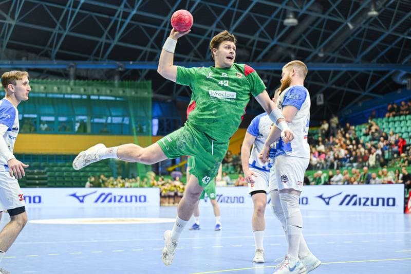 Handball. Liga Centralna. Slask Wroclaw - Jurand Ciechanow. 09.05.2026