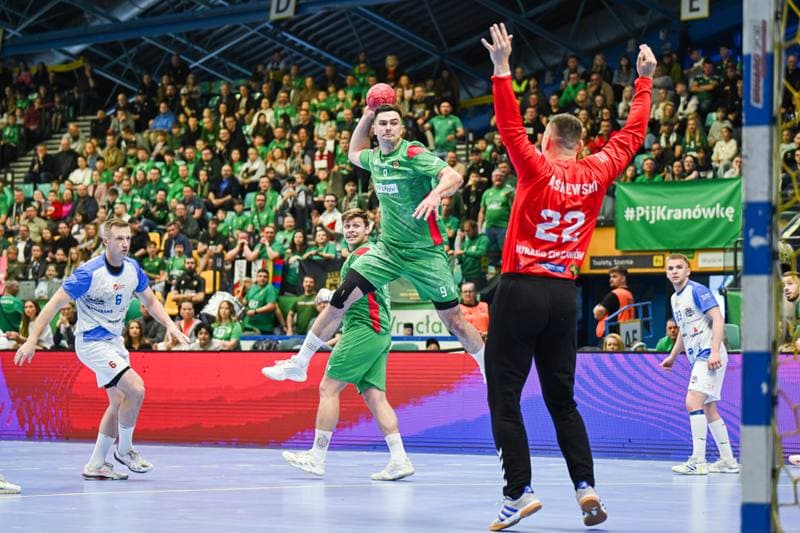 Handball. Liga Centralna. Slask Wroclaw - Jurand Ciechanow. 09.05.2026