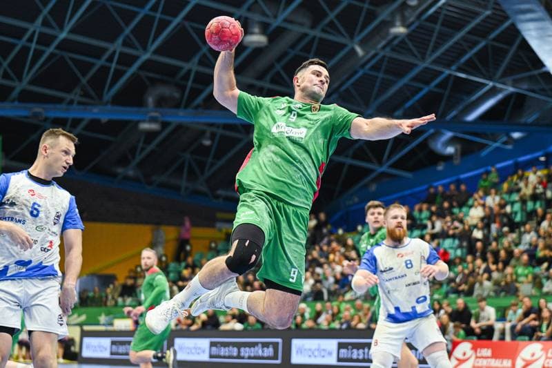 Handball. Liga Centralna. Slask Wroclaw - Jurand Ciechanow. 09.05.2026