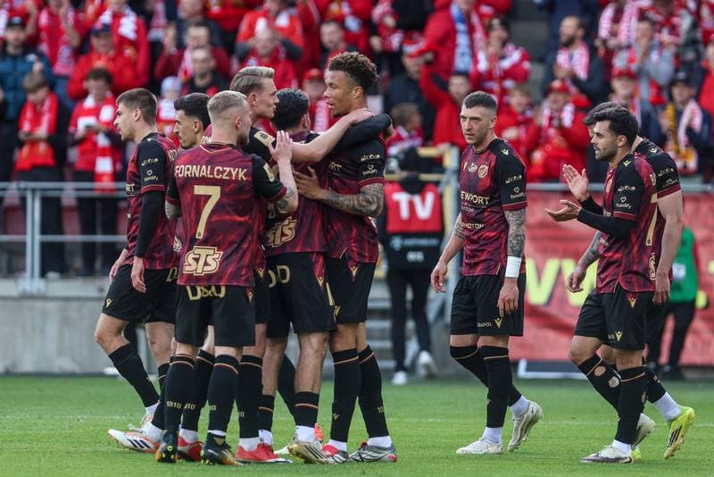 Football. PKO BP Ekstraklasa. Widzew Lodz - Lechia Gdansk. 09.05.2026
