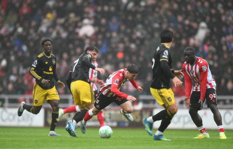 Football. Premier League. Sunderland - Manchester United. 09.05.2026