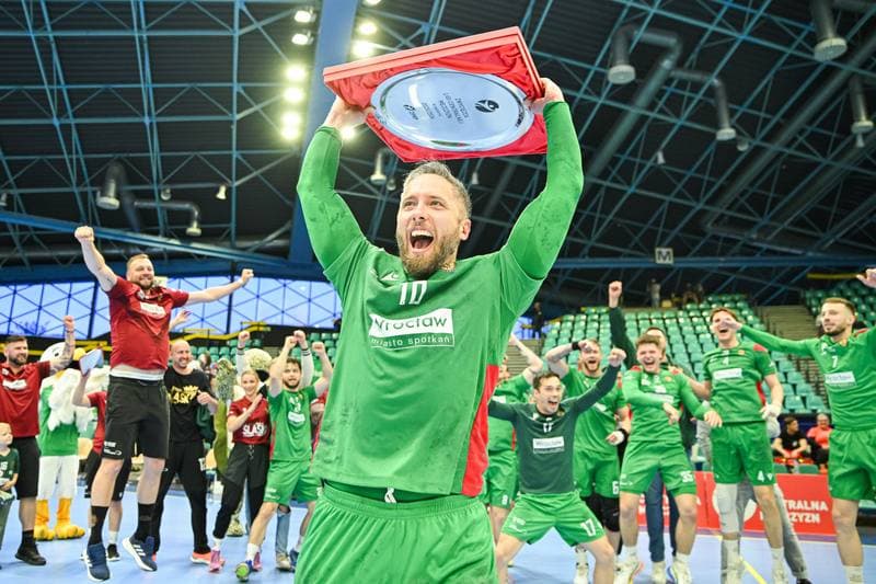 Handball. Liga Centralna. Slask Wroclaw - Jurand Ciechanow. 09.05.2026