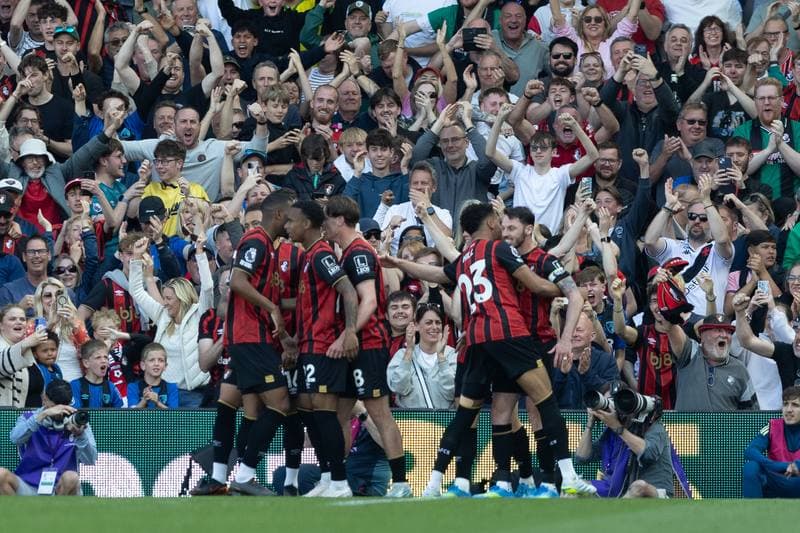 Football. Premier League. Fulham - Bournemouth. 09.05.2026
