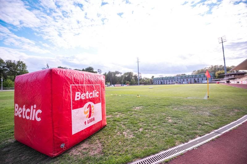 Football. Betclic 1 Liga. Znicz Pruszkow - Polonia Bytom. 09.05.2026