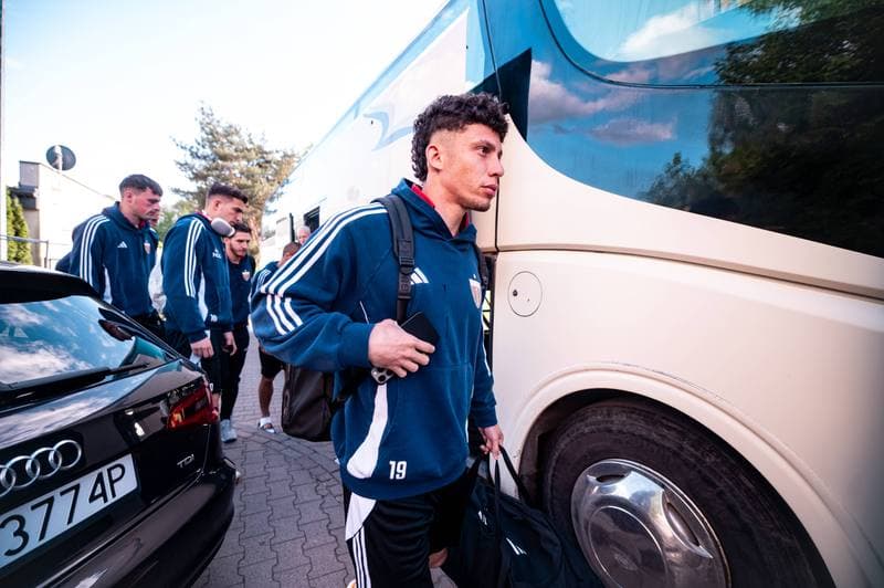 Football. Betclic 1 Liga. Znicz Pruszkow - Polonia Bytom. 09.05.2026
