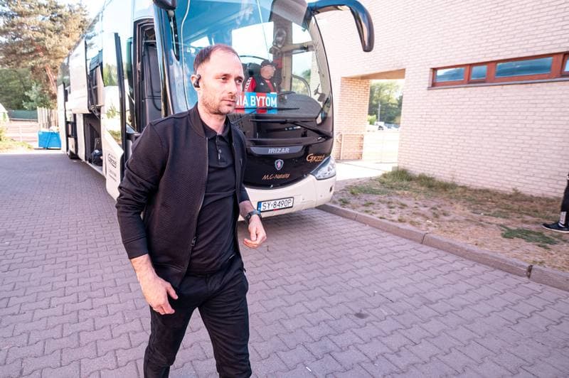 Football. Betclic 1 Liga. Znicz Pruszkow - Polonia Bytom. 09.05.2026