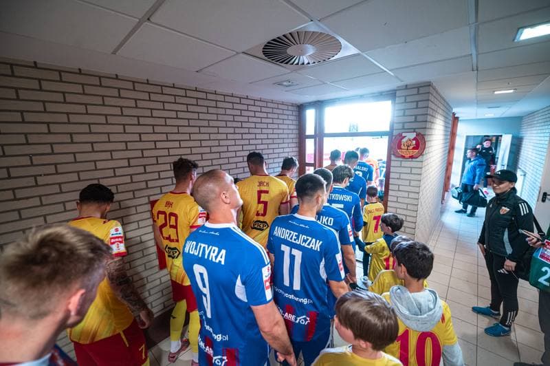 Football. Betclic 1 Liga. Znicz Pruszkow - Polonia Bytom. 09.05.2026