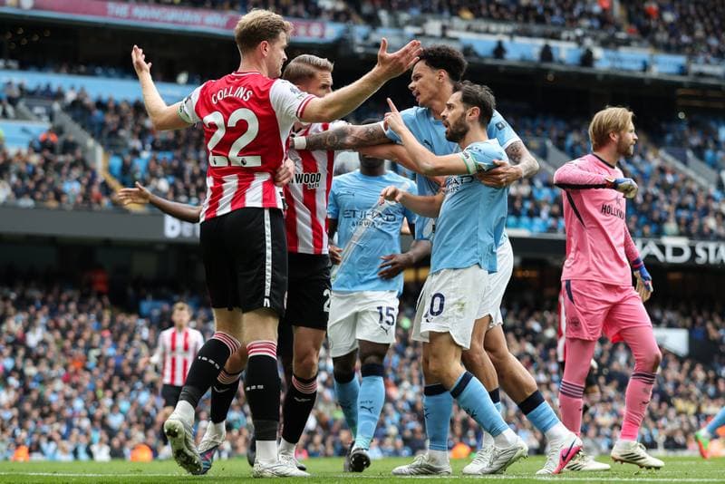 Football. Premier League. Manchester City - Brentford. 09.05.2026