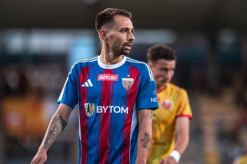 Football. Betclic 1 Liga. Znicz Pruszkow - Polonia Bytom. 09.05.2026