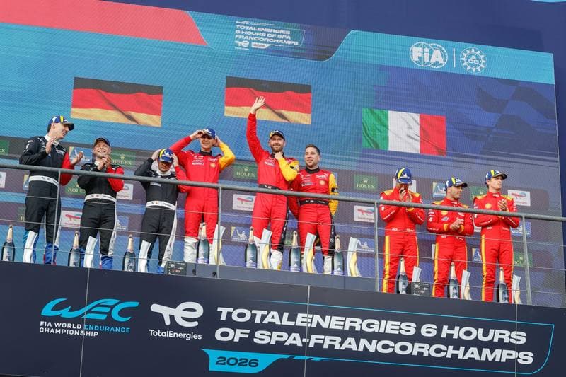 Motorsport. WEC. TotalEnergies 6 Hours of Spa-Francorchamps. 29.04.2026