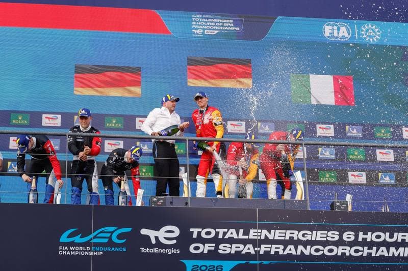 Motorsport. WEC. TotalEnergies 6 Hours of Spa-Francorchamps. 29.04.2026