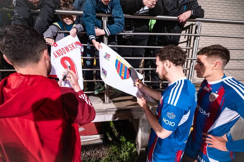 Football. Betclic 1 Liga. Znicz Pruszkow - Polonia Bytom. 09.05.2026
