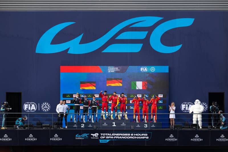 Motorsport. WEC. TotalEnergies 6 Hours of Spa-Francorchamps. 29.04.2026