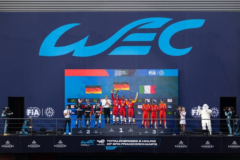 Motorsport. WEC. TotalEnergies 6 Hours of Spa-Francorchamps. 29.04.2026
