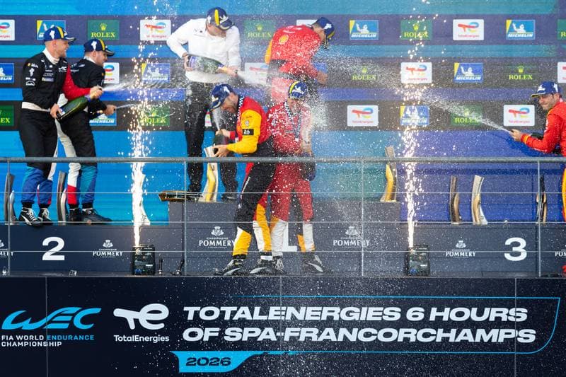 Motorsport. WEC. TotalEnergies 6 Hours of Spa-Francorchamps. 29.04.2026
