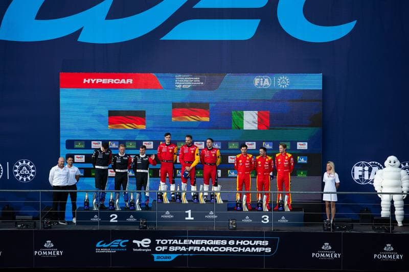 Motorsport. WEC. TotalEnergies 6 Hours of Spa-Francorchamps. 29.04.2026