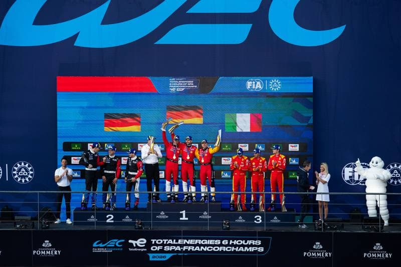 Motorsport. WEC. TotalEnergies 6 Hours of Spa-Francorchamps. 29.04.2026