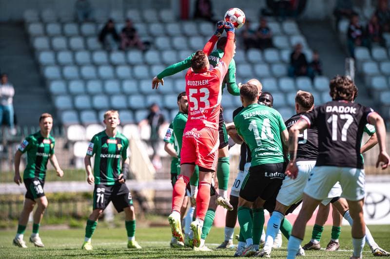 Football. Betclic 1 Liga. Polonia Warszawa - Gornik Leczna. 10.05.2026