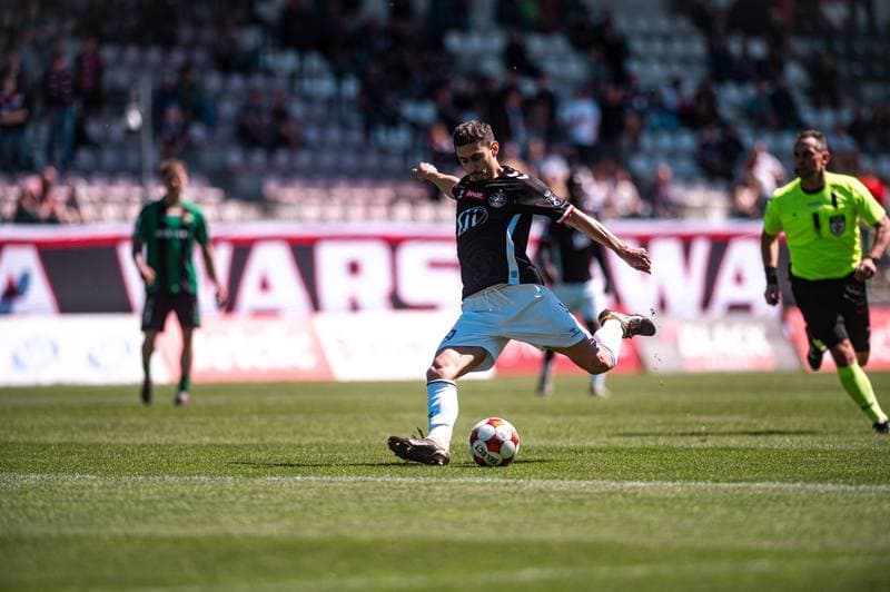 Football. Betclic 1 Liga. Polonia Warszawa - Gornik Leczna. 10.05.2026