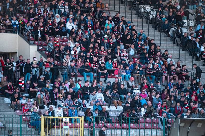 Football. Betclic 1 Liga. Polonia Warszawa - Gornik Leczna. 10.05.2026